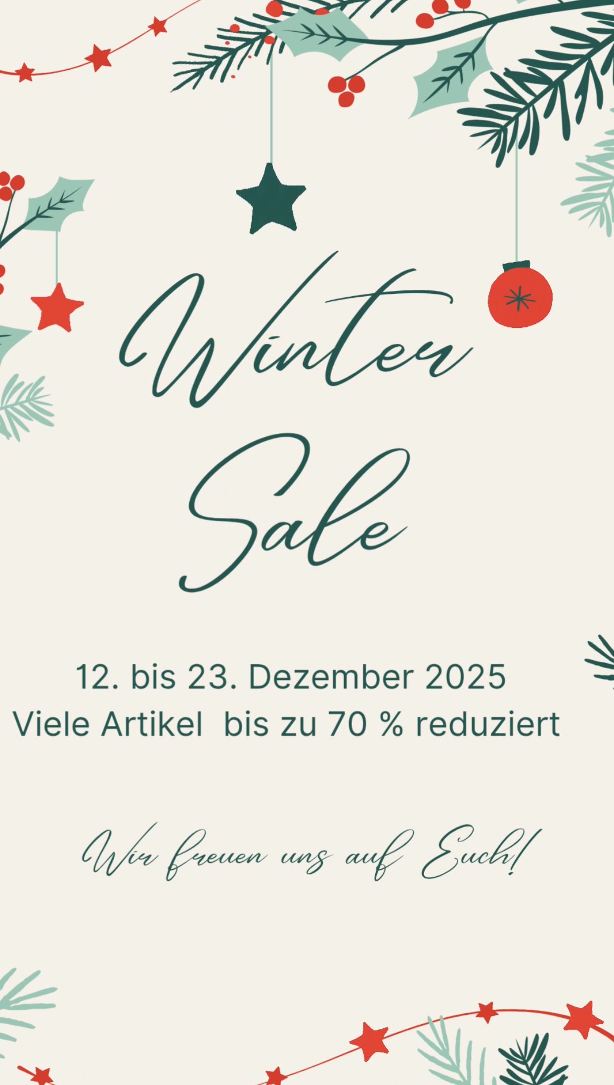 Advents-Sale